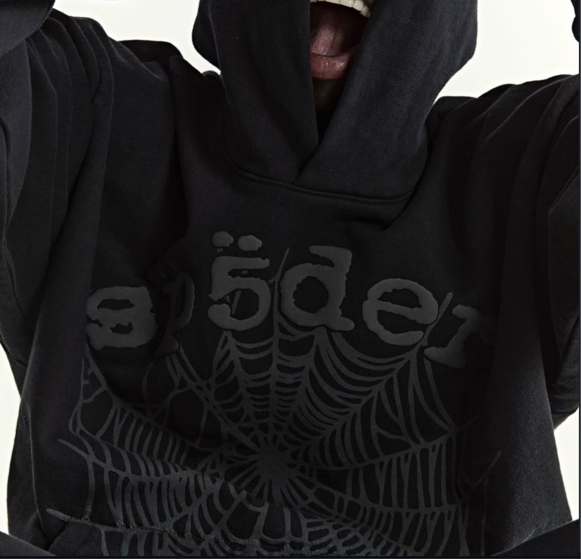 Sp5der Phantom Web Hoodie