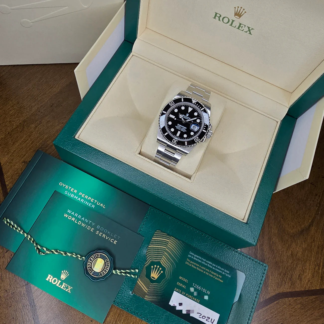 ROLEX SUBMARINER DATE 126610LN 41MM