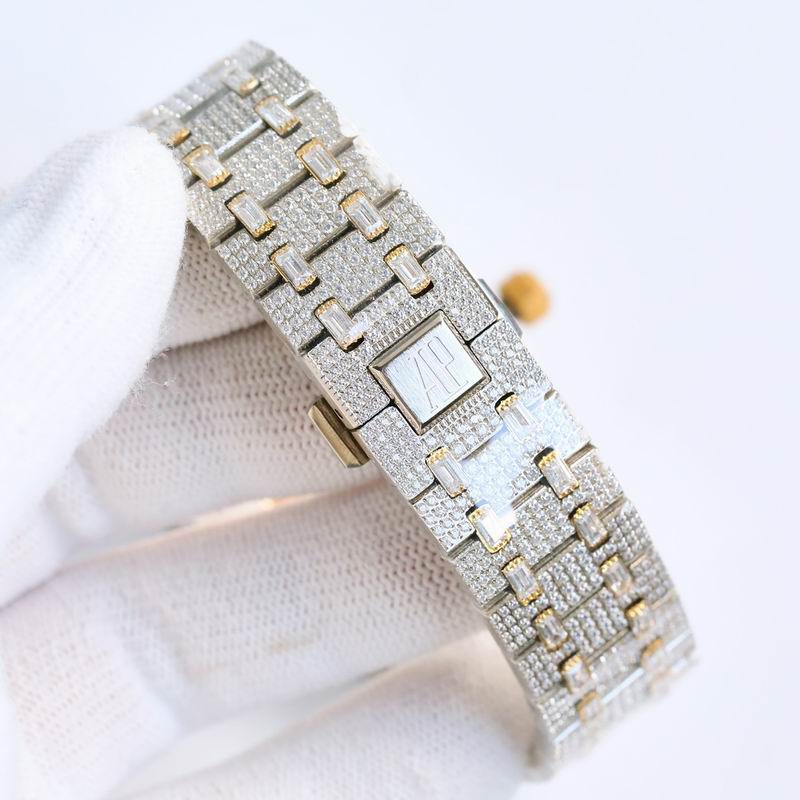 Audemars Piguet 15400OR.OO.1220OR.02 Royal Oak Selfwinding Iced Out Moissanite 42x10mm