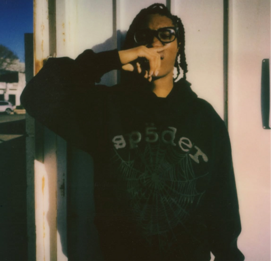 Sp5der Phantom Web Hoodie