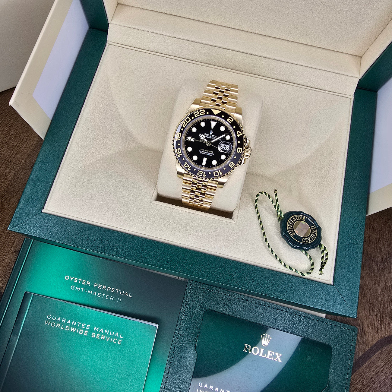 ROLEX GMT-MASTER II 126718GRNR 40MM