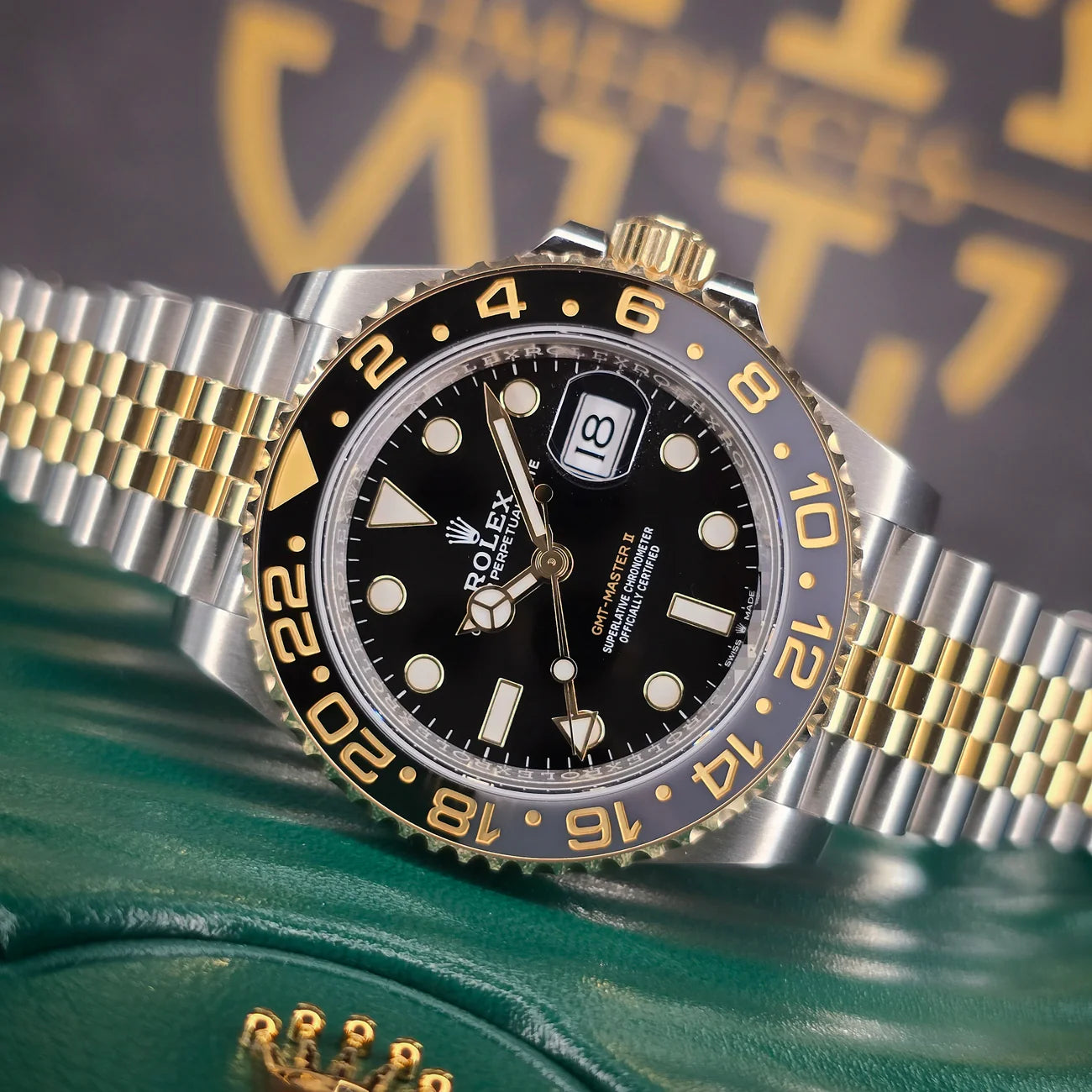 ROLEX GMT-MASTER II 126713GRNR "BUMBLEBEE" 40MM