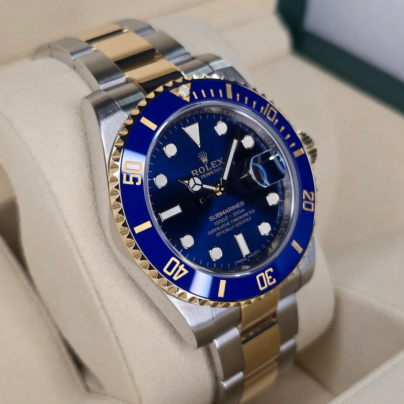 ROLEX SUBMARINER DATE 116613LB BLUESY 40MM