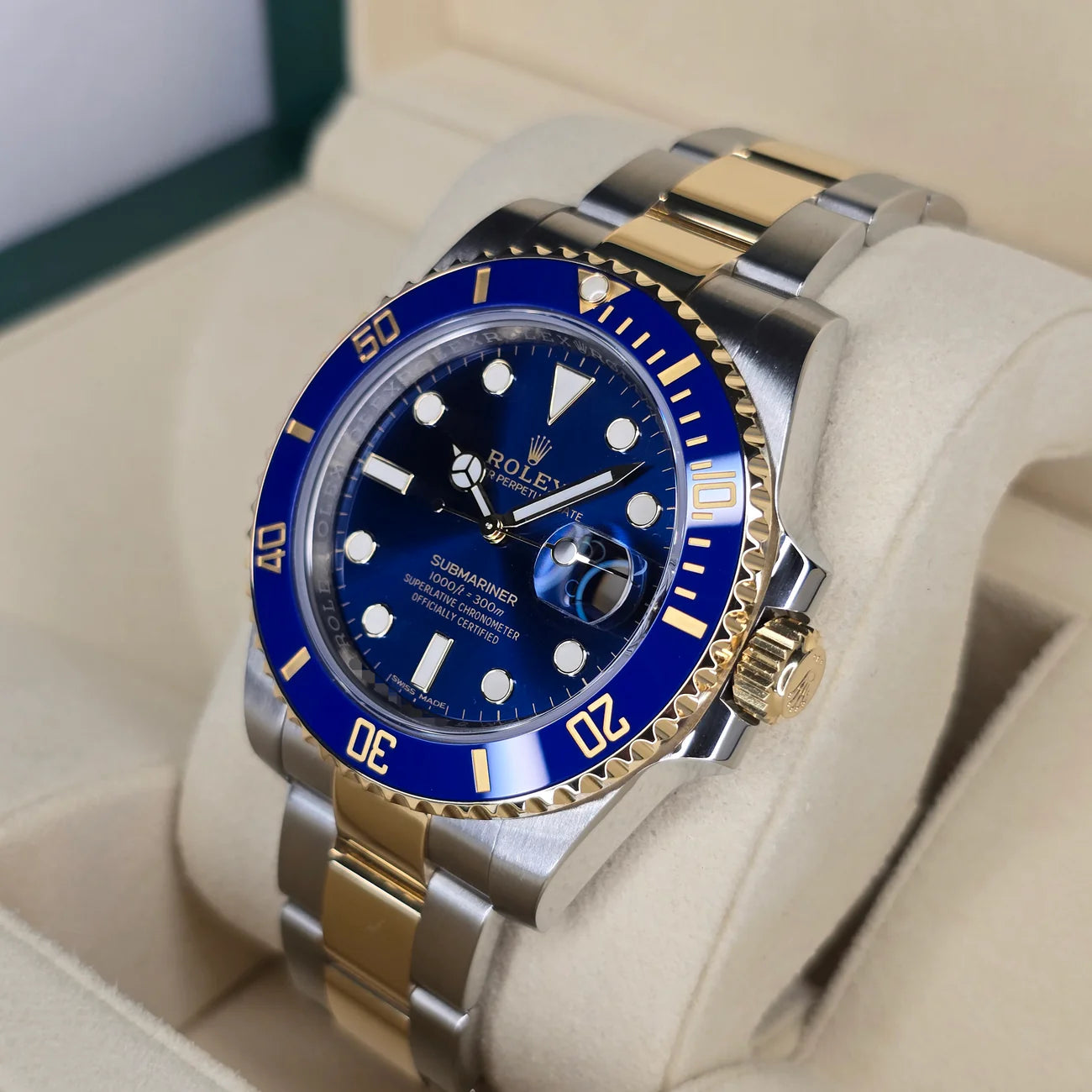 ROLEX SUBMARINER DATE 116613LB BLUESY 40MM