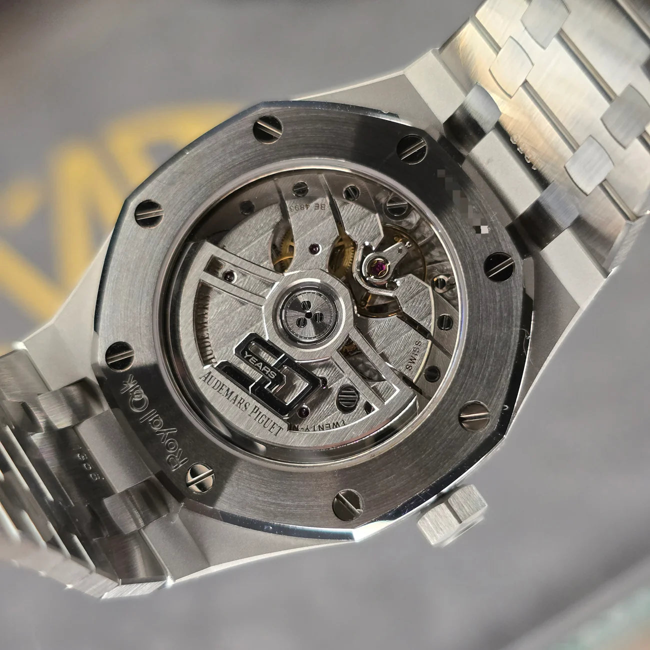 AUDEMARS PIGUET ROYAL OAK ICE BLUE 15550ST 37MM